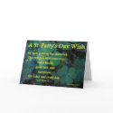 Happy St. Patty's Day - Shamrock (1) - Card card