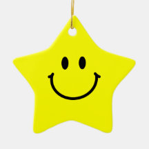 Happy Star Ornament
