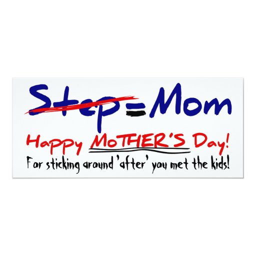 Happy Step Mothers Day 1 Card Zazzle