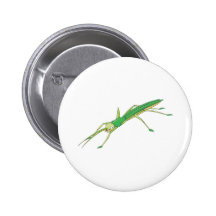 Happy Stick Insect Button