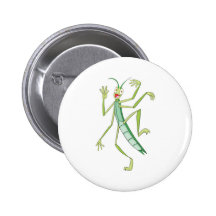 Happy Stick Insect Pin