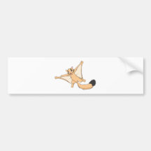 Happy Sugar Glider Bumper Sticker