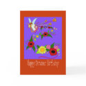 Happy Summer Birthday Ukrainian Folk Art cards