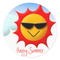 Happy Summer Sticker