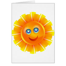 Happy Sun Greeting Card