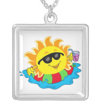 Happy Sun in the Pool Jewelry