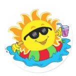sun, sunny, painting, illustration, drawing,