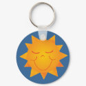 Happy Sun keychains by melhi_ Happy Sun keychains