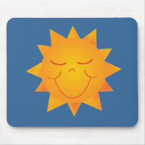 Happy Sun mousepads
