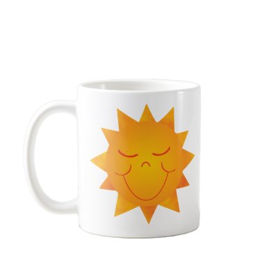 Happy Sun Mug by melhi_