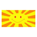 Happy Sun Photo Greeting Card