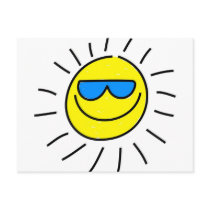 Happy Sun Postcards