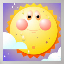 Happy Sun Print