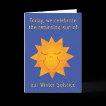 Happy Sun Solstice 2 cards