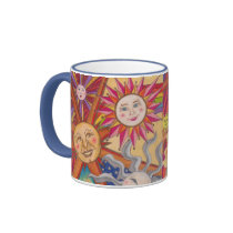 Happy suns mugs by paleprudence Happy suns mugs