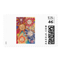 Happy suns postage by paleprudence Happy suns postage