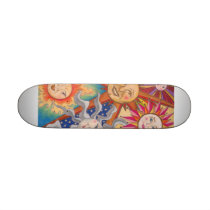 Happy Suns skateboards by paleprudence Happy Suns skateboards