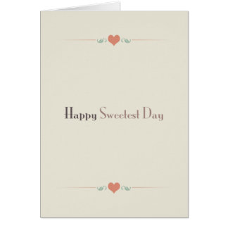 Sweetest Day Cards | Zazzle