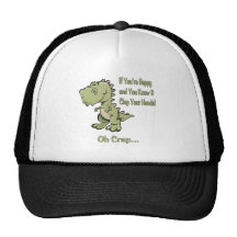 Happy T-Rex Hats