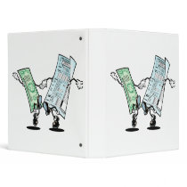 happy tax day vinyl binder