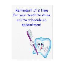 Happy Teeth postcards