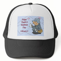 Happy Thank a Mailman Day February 4 Hat