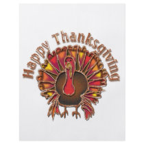 HAPPY THANKGIVING TURKEY by SHARON SHARPE flyers by sharonsharpe HAPPY THANKGIVING TURKEY by SHARON SHARPE flyers