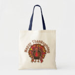 HAPPY THANKGIVING TURKEY by SHARON SHARPE Tote Bag