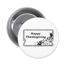Happy Thanksgiving 2 Button