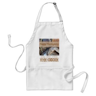 Happy Thanksgiving (3) Apron apron