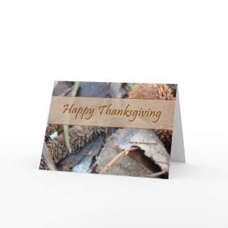 Happy Thanksgiving (3) Card card