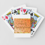 Happy Thanksgiving 3 Playing Card Deck playing cards