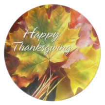 Happy Thanksgiving 7 Plate