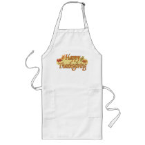 Happy Thanksgiving apron by holiday_tshirts Happy Thanksgiving apron