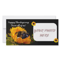 Happy Thanksgiving Boxer puppy photocard by ritmoboxer Happy Thanksgiving Boxer puppy photocard