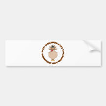 HAPPY THANKSGIVING! BUMPER STICKERS