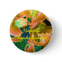 "Happy Thanksgiving" Button by Yve_13 "Happy Thanksgiving" Button