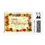 HAPPY THANKSGIVING by SHARON SHARPE Postage Stamp