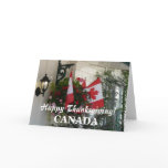 Happy Thanksgiving CANADA-Maple Leaf cards