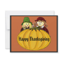 Happy Thanksgiving Come To The Party Announcements