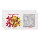 Happy Thanksgiving Cornucopia Photo Cards