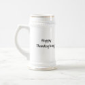 'Happy Thanksgiving" Couple's Name Mug