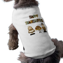 Happy Thanksgiving Dog Dog Clothes