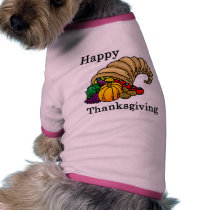 Happy Thanksgiving Pet Tee