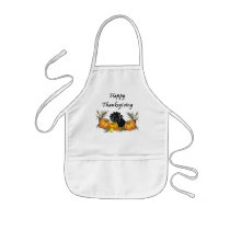 Happy Thanksgiving For Children aprons