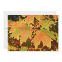 Happy Thanksgiving Personalized Invites