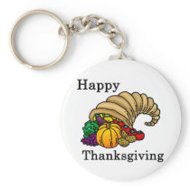 Happy Thanksgiving Key Chains
