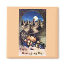 Happy Thanksgiving Magnet