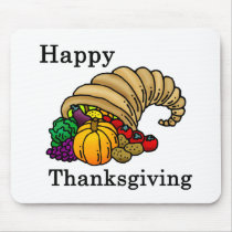 Happy Thanksgiving Mouse Pads