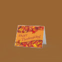 Happy Thanksgiving Note Card by SquirrelHugger Happy Thanksgiving Note Card